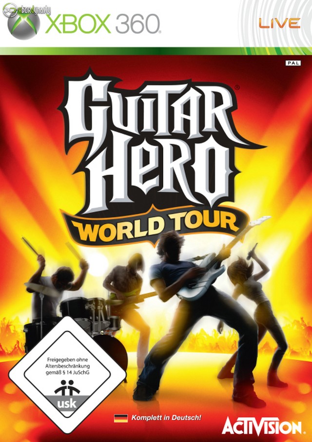 Xbox 360 - Guitar Hero World Tour - 2 Hits