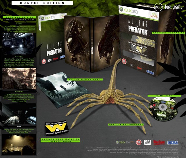 Xbox 360 - Aliens vs Predator - 2 Hits