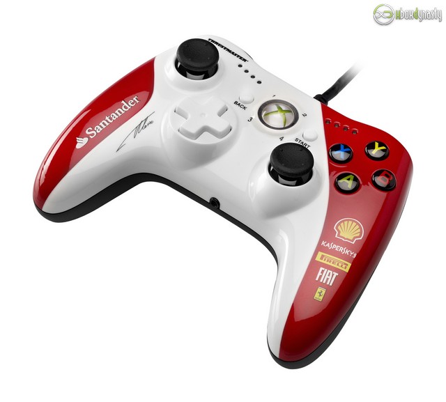 Xbox 360 - Thrustmaster Ferrari GPX LightBack Gamepad - 252 Hits