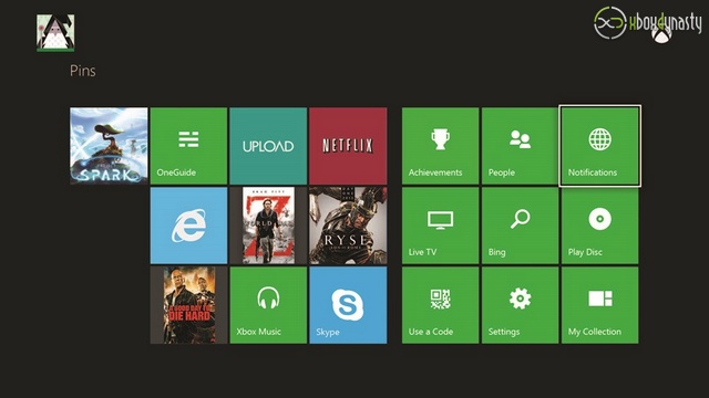 Xbox One - Xbox One Dashboard - 349 Hits