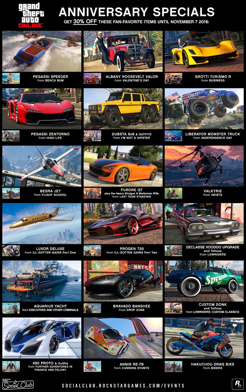 Grand Theft Auto V Rabatte derjähriges Jubiläum