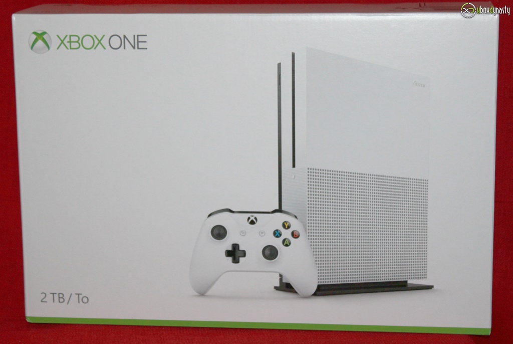 Xbox One S Verpackung Front