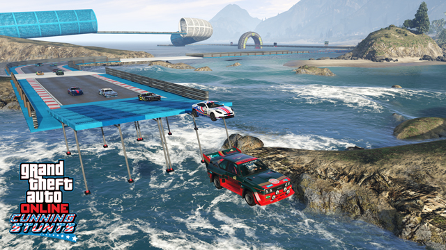 Fünf neue Stuntrennen, neue Fahrzeuge, Boni und mehr für GTA Online