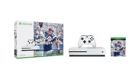 Xbox One Slim: Release Termine für 500 GB und 1 TB Bundles mit Madden NFL 17 oder Halo