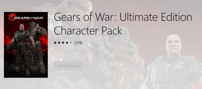 Gears of War 4 Charakter Paket kostenlos für Vorbesteller verfügbar