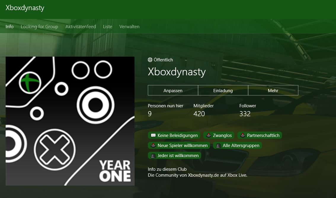 Windows 10: Xbox Beta App unterstützt Clubs, Gamerscore Leaderboard und Looking for Groups