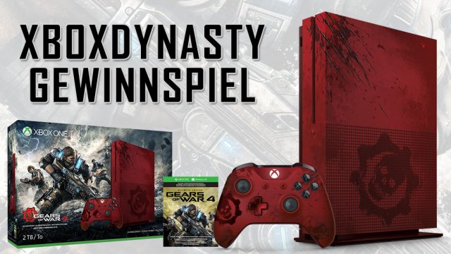 Gewinnspiel zur Xbox One S Gears of War 4 Konsole