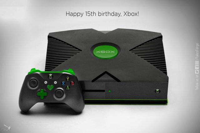FakesForge mit klassischer Xbox One S zum 15. Geburtstag
