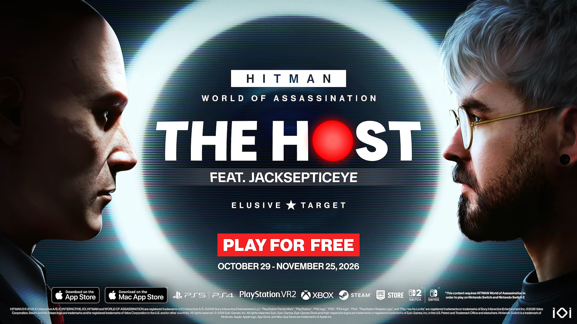 Hgitmon HITMAN: World of Assassination: Agent 47 nimmt berühmten YouTuber ins ...