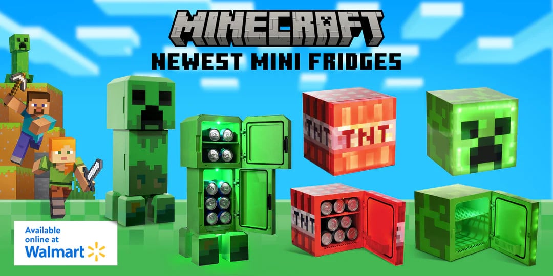 Minecraft: Creeper Mini-Fridge ist ein echter Hingucker